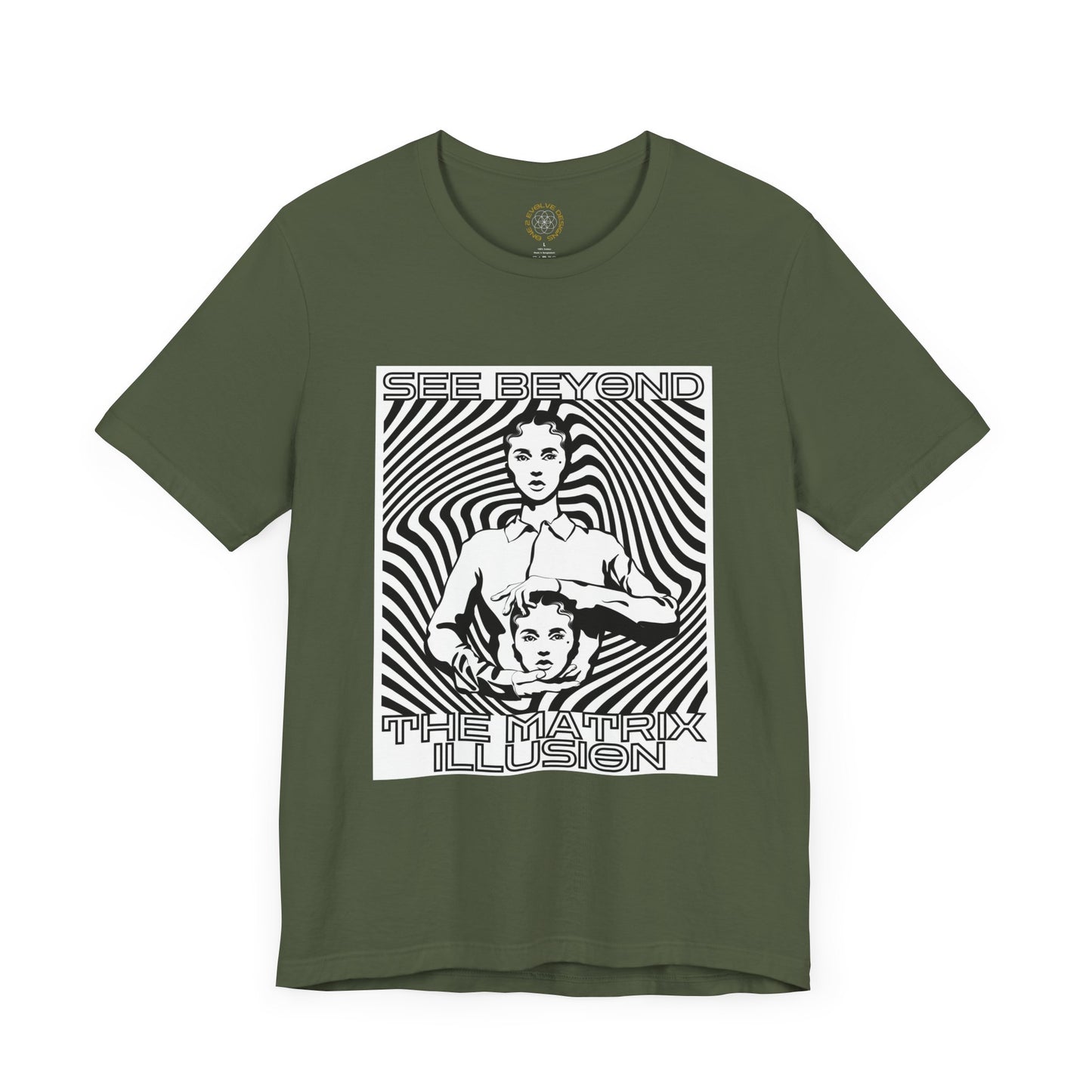 "See Beyond The Matrix Illusion" Tee