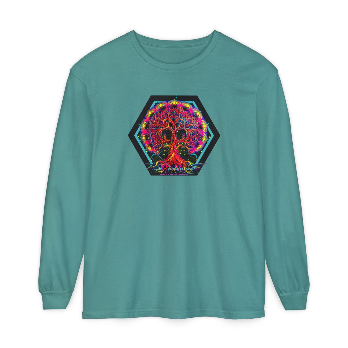 "Fibonacci Tree of Life" Long Sleeve