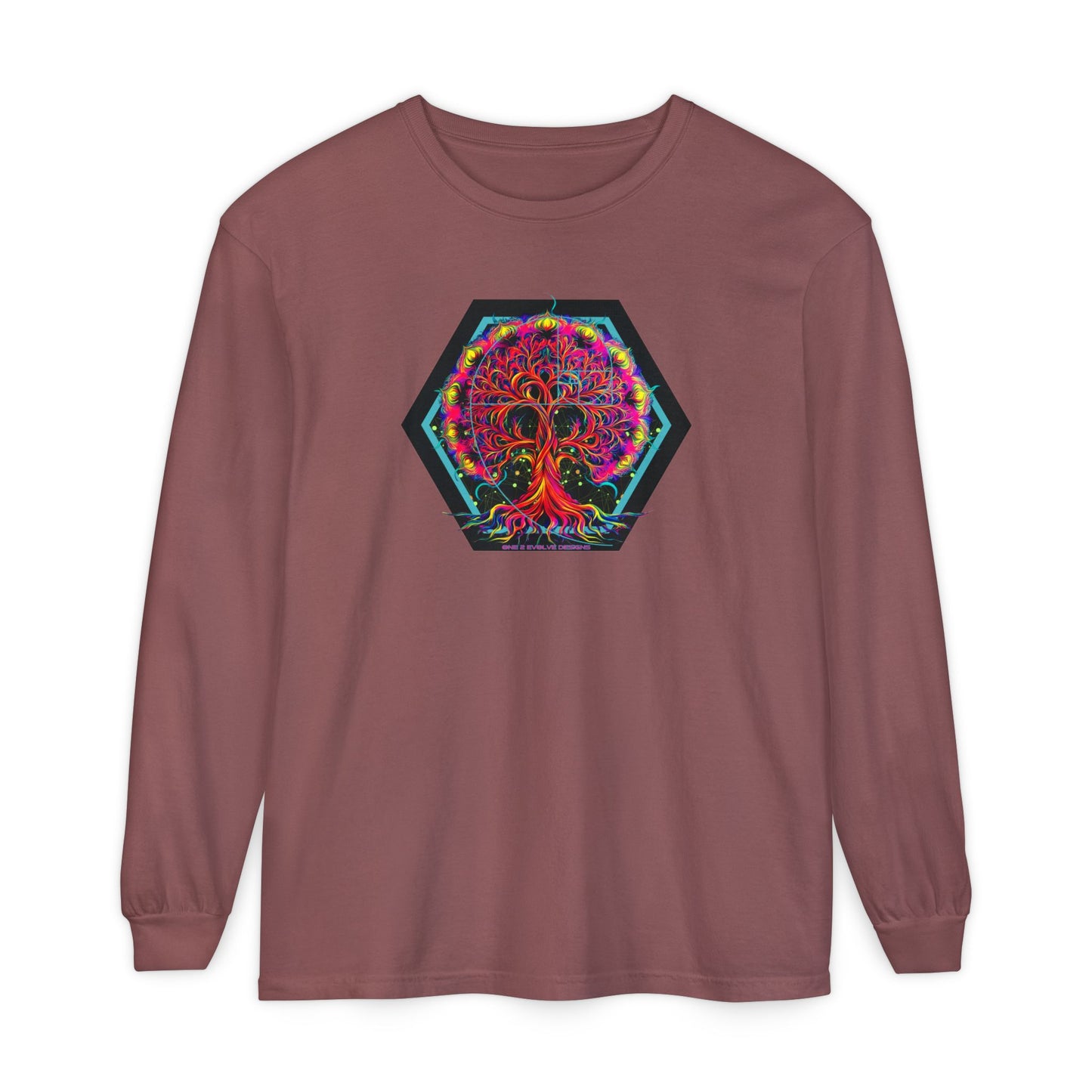 "Fibonacci Tree of Life" Long Sleeve